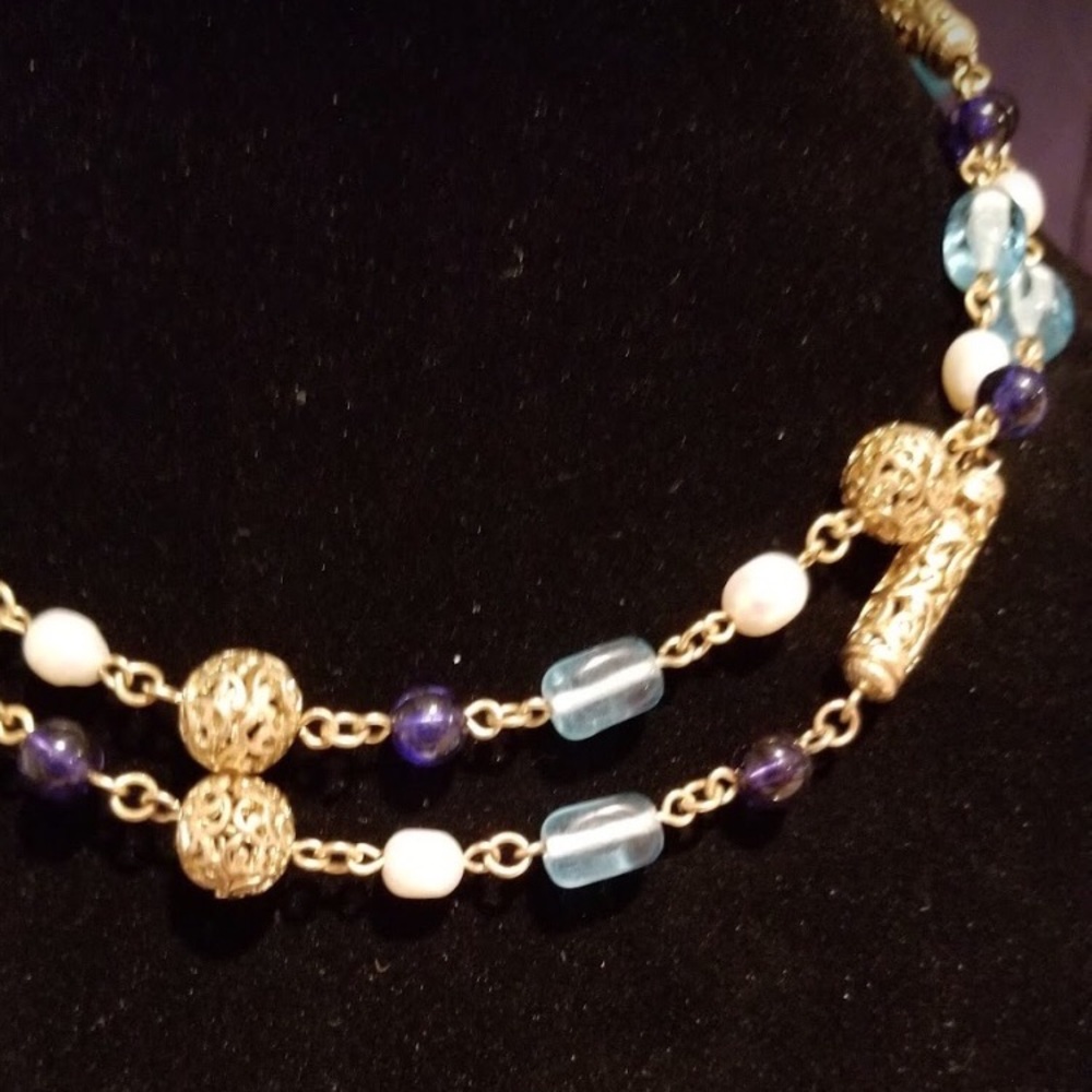 Versatile Lia Sophia Beaded Necklace